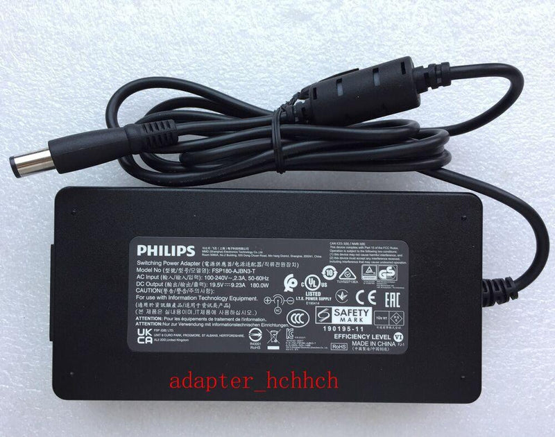 New Original OEM Philips 243B1JH LED Monitor FSP180-AJBN3-T 19.5V 9.23A Adapter@