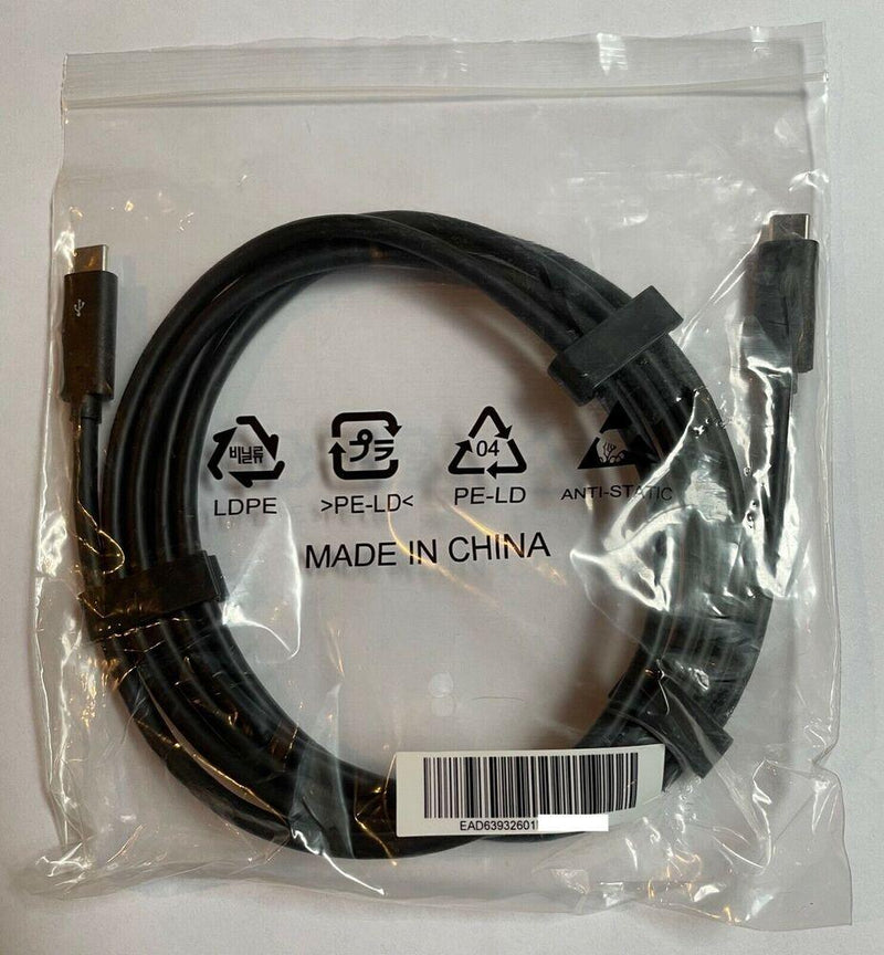 New Original LG EAD63932601 1.8m USB-C Cable for LG 22MD4KA-B 22MD4KB-B Momitor@