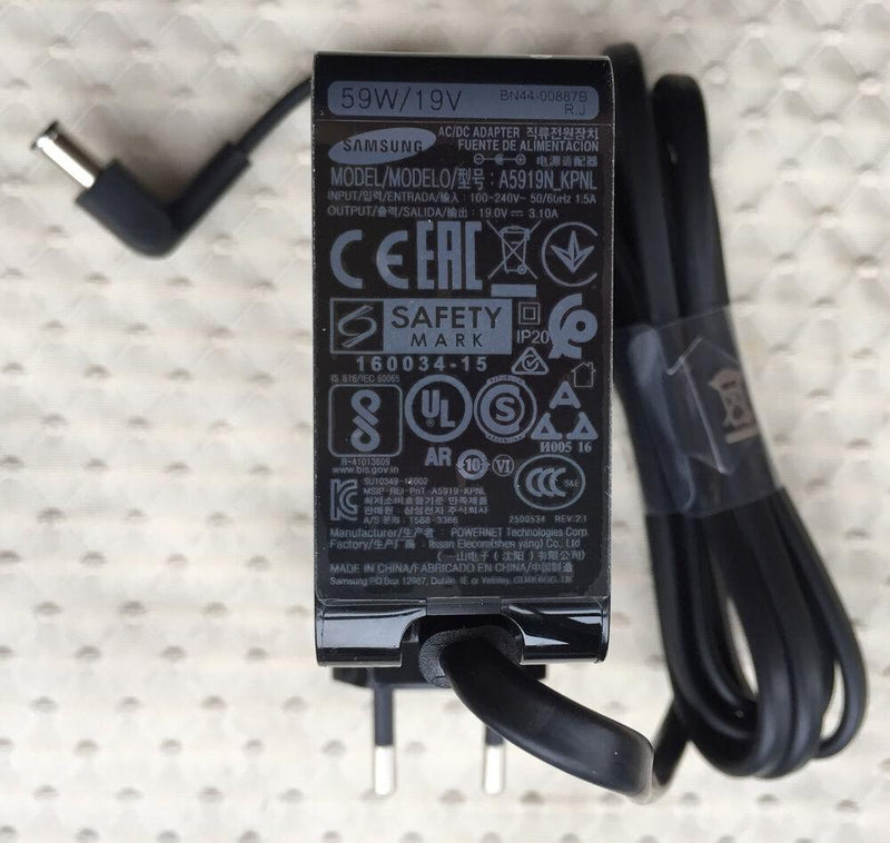 New Original Samsung A5919_KPNL BN44-00877B& EU PLUG 59W 19V 3.10A AC/DC Adapter