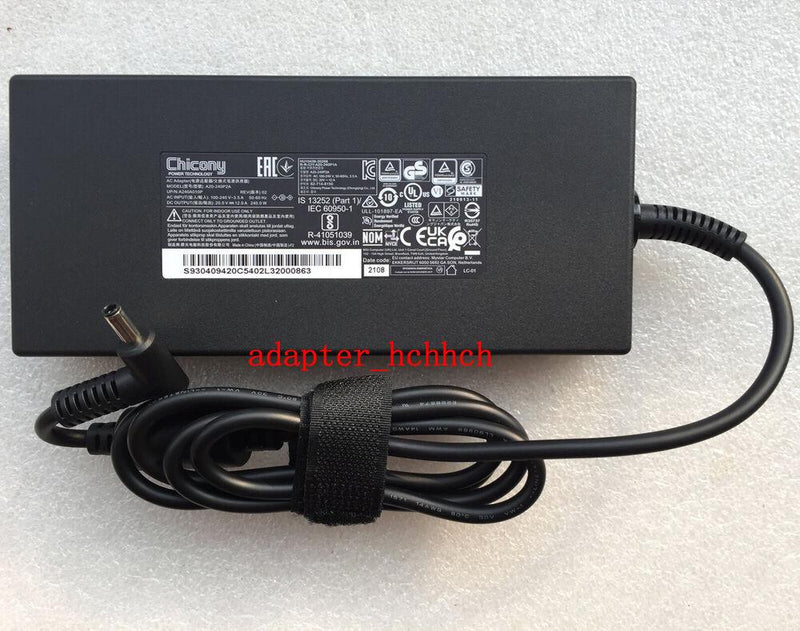 New Original MSI 240W 20V Adapter for MSI Crosshair 15 R6E B12UEZ B12UGZ Laptop@