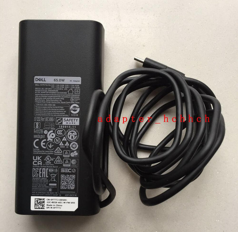 New Original Dell Latitude 9330/9430/9410/9420/9510/9520 DA65NM190 USB-C Adapter