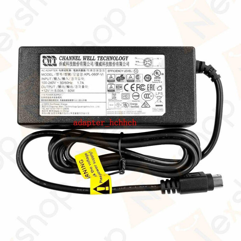 New Original OEM 12V 5A 60W Power Adapter&Cord for Q-SEE QSD2613L 16CH H.264 DVR