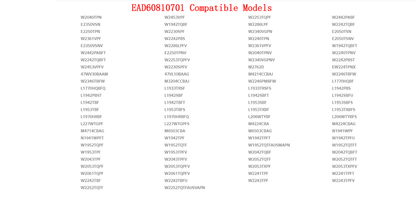 New Original OEM LG EAD60810701 Power Cord