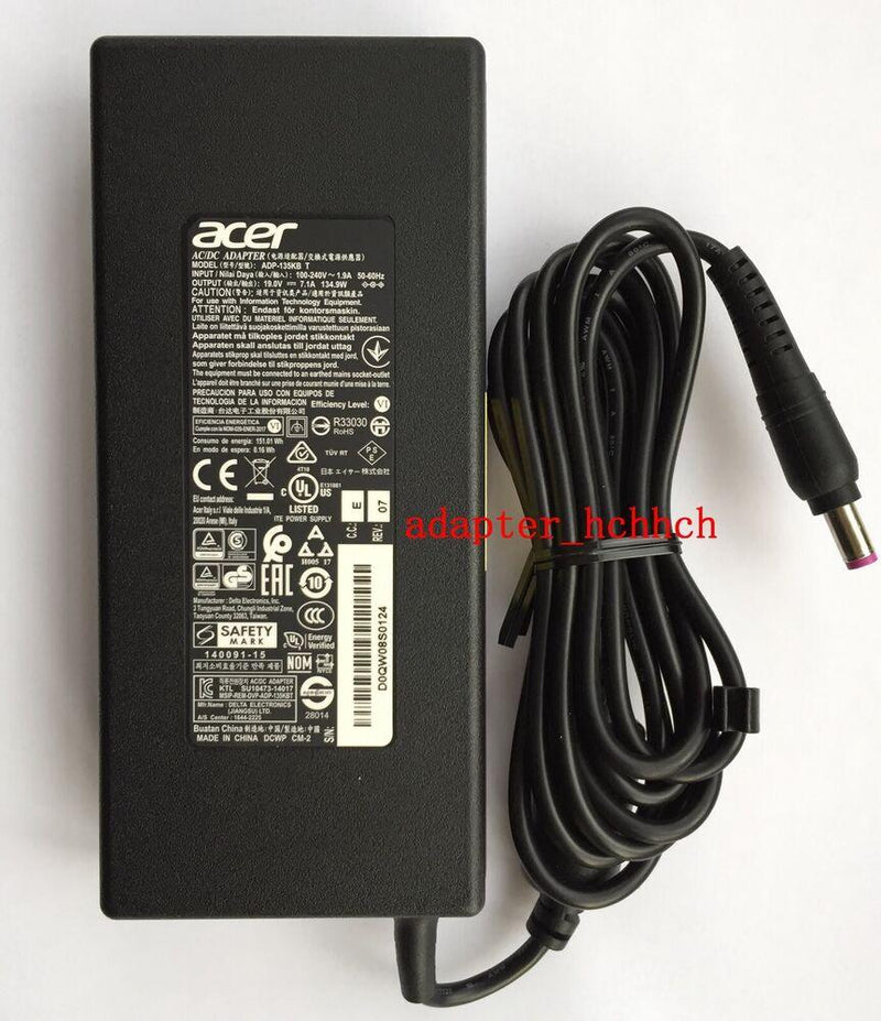 New Original OEM Acer 135W/19V Adapter for Acer XZ271 ADP-135KB T Gaming Monitor