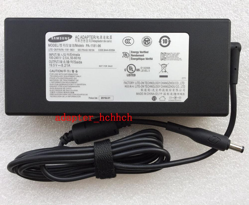 New Original OEM Samsung Odyssey NP850XBC-X01US AD-16019A 19.5V 8.21A AC Adapter