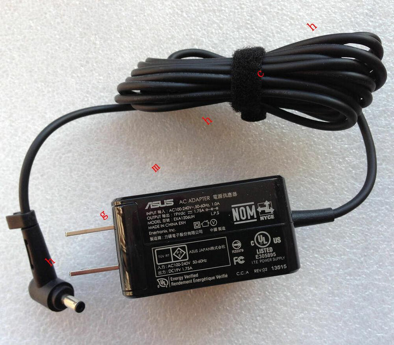 New Original OEM ASUS Charger X200CA X200MA X200LA EXA1206UH ADP-33AW B AD890326