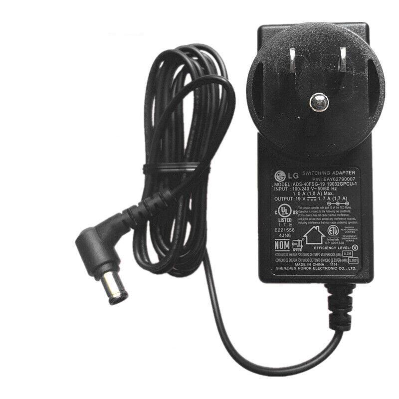 New Original OEM LG 19V 1.7A AC Adapter for LG Flatron 23EA63V-P LCD-LED Monitor