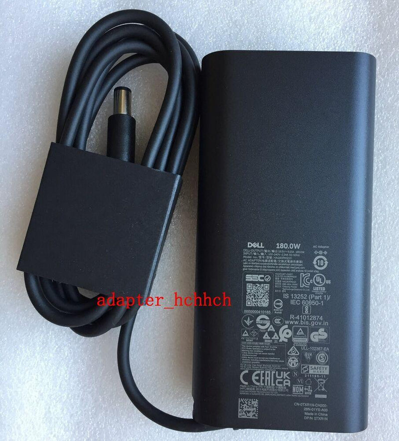 Original Dell 180W Gan Adapter for Dell Alienware x15/m15 HA180PM210 LA180PM210