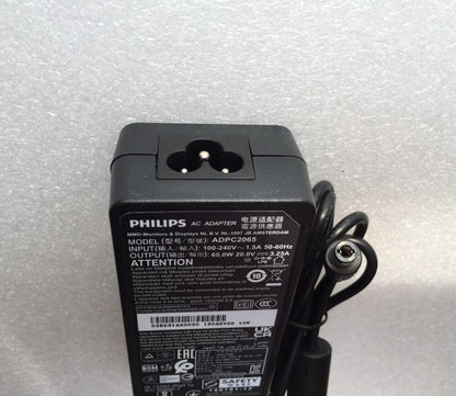New Original Philips 278E1A 4K Ultra HD LCD monitor ADPC2065 65W 20V AC Adapter@