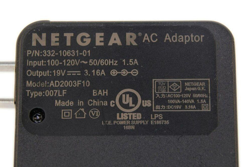 New Original OEM Netgear 19V 3.16A Adapter for X6S X4S R8900 R8500 R8300 Router@