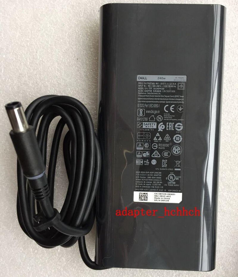 New Original Dell 19.5V 12.31A Adapter for Dell Precision 7730 DA240PM180 Laptop