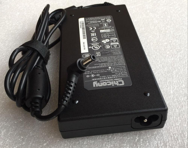 Original OEM Chicony 180W AC Adapter&Cord for Clevo P651RE6,P651RE6-G,A15-180P1A