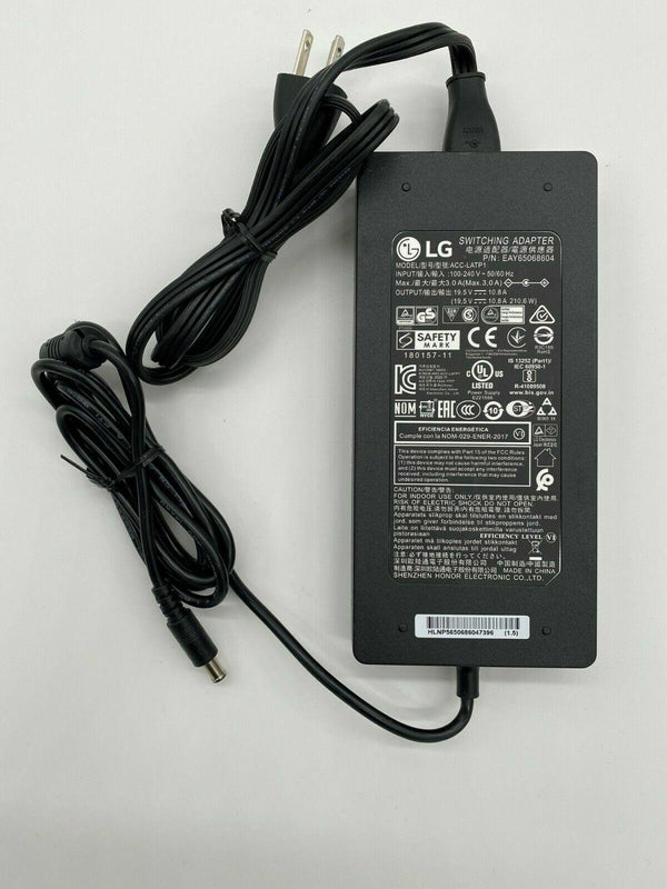 New Original LG 35BN75C-B LCD LED Monitor ACC-LATP1 EAY65068604 210W AC Adapter