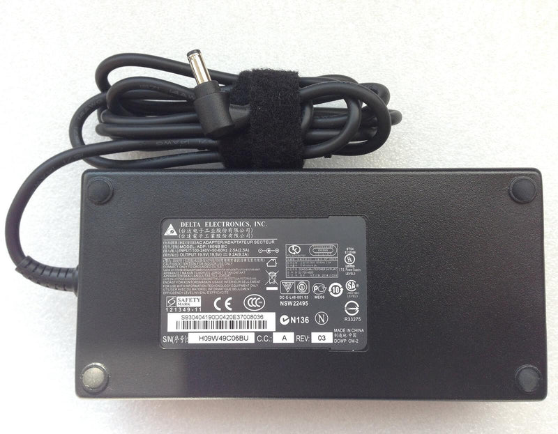 Original OEM Delta Cord/Charger MSI GS65 8SE/RTX2060,ADP-180NB BC,ADP-180TB F PC