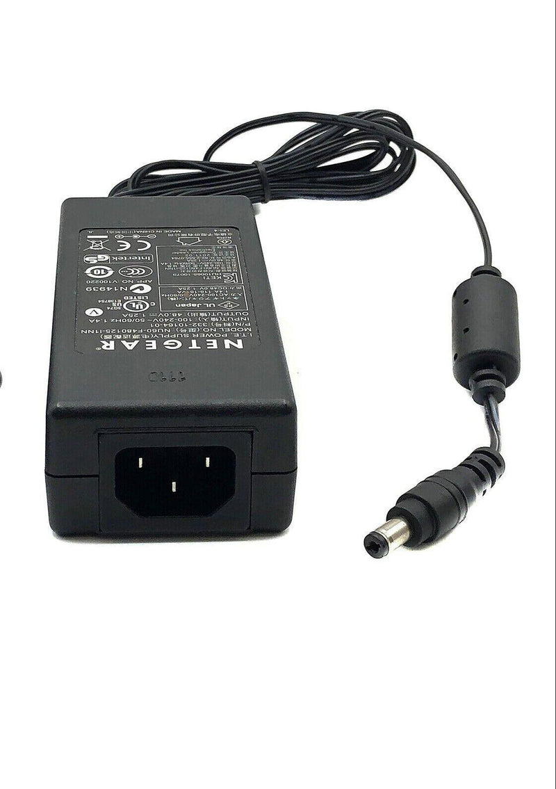 New Original Netgear NU60-F480125-I1NN 332-10164-01 48V 1.25A AC/DC Adapter&Cord