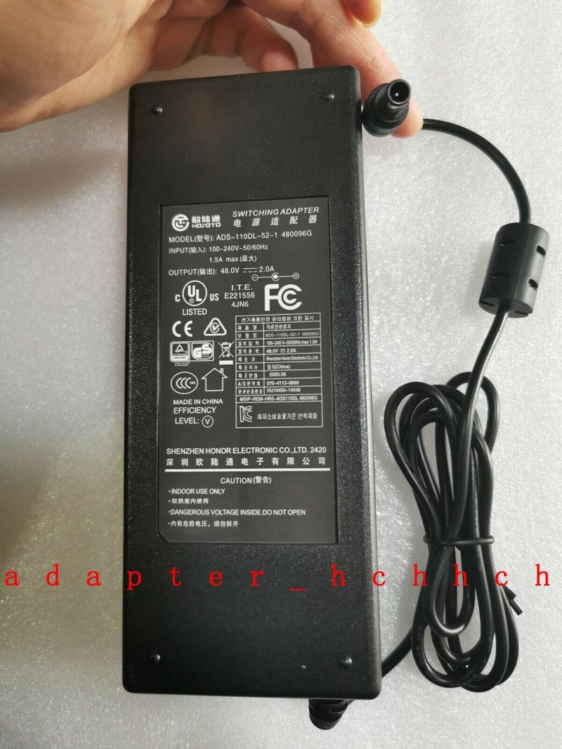 New Original OEM Hoioto 48V AC Adapter&Cord For ZOSI 8RM-261W8-20 1080p POE NVR