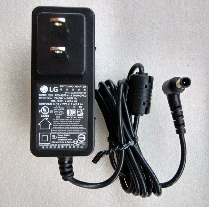 New Original LG 19V AC Adapter for LG 28LF4520 ADS-45FSN-19 19040GPCU LCD-LED TV