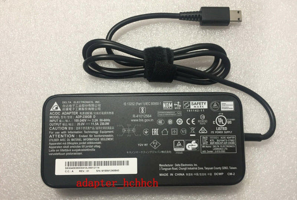 New Original MSI GE66 Raider 10UH-285 ADP-230GB D Delta 230W 20V AC Adapter&Cord