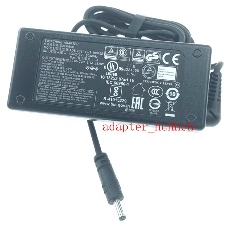 New Original VAIO 19V Adapter for VAIO E15/R5 3500U ADS-40SI-19-3 19040E Laptop@