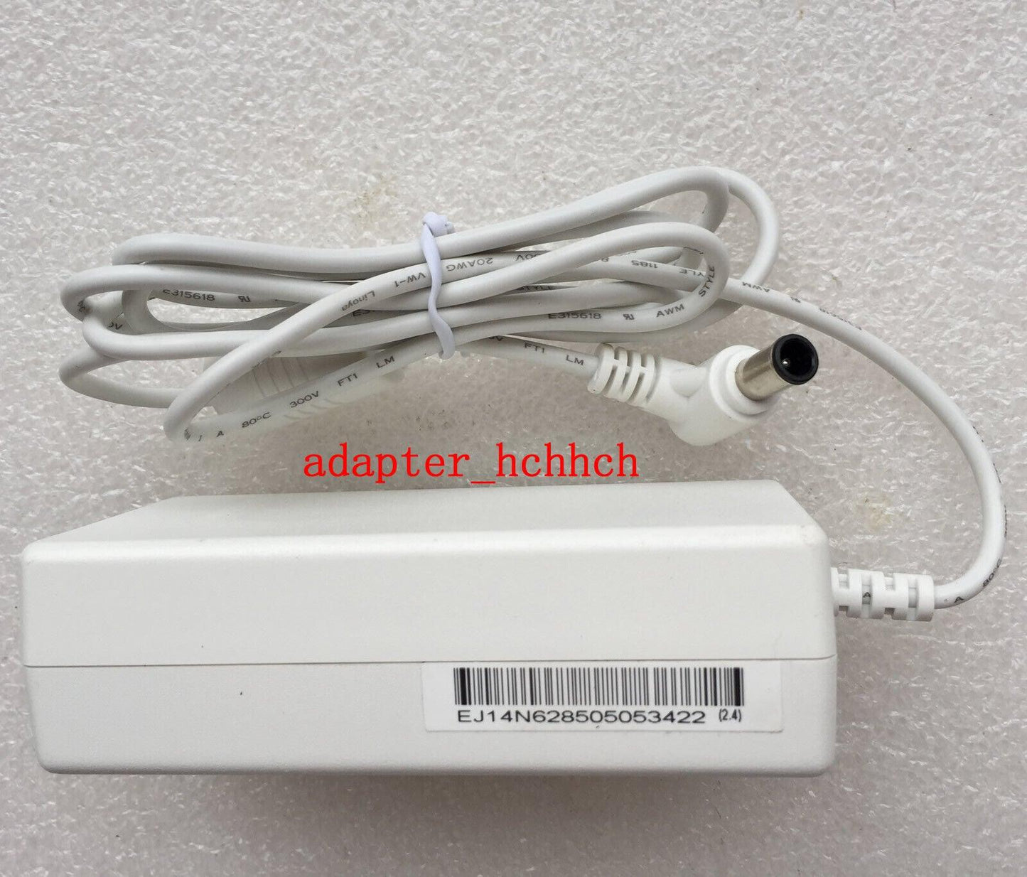 New Original LG EAY62850505 White AC Adapter&one Cord for LG IPS LCD-LED Monitor