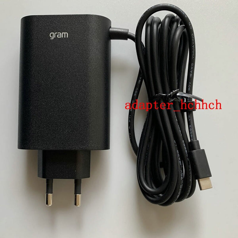 Original OEM LG Gram 65W Charger 17Z90Q-K.AAC7U1 17Z90Q-K.ADC9U1 17Z90Q-K.AAB8U1