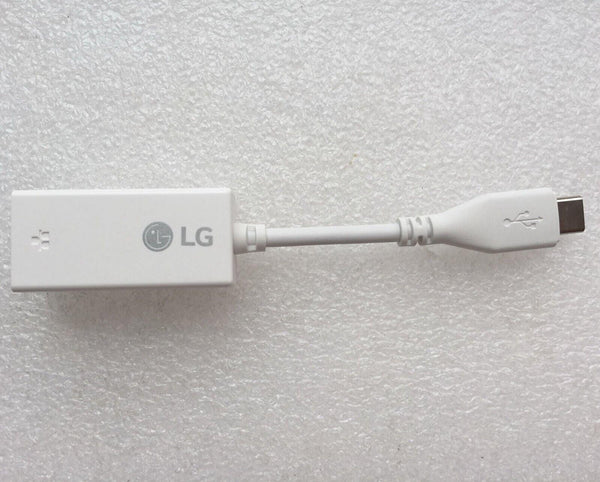 New Original OEM LG EAD63769504 White Assembly Lan Adapter for LG Gram Laptop PC