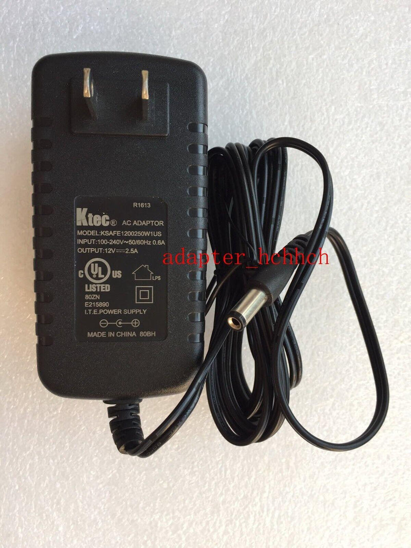 New Original Ktec 12V 2.5A AC/DC Adapter for ELO ET1537L LCD Touchscreen Monitor