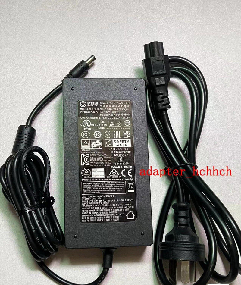 New Original 19V 6.32A AC Adapter for MSI Optix MAG274UPF 190120E Gaming Monitor