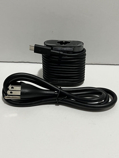 New Original OEM Dell 45W 5V/9V/15V/20V AC Adapter for Dell Latitude 7200 Laptop