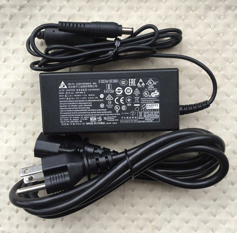 Original Dell S2216M/S2316M Monitor ADP-40DD B GXYHH Delta 40W 12V AC/DC Adapter