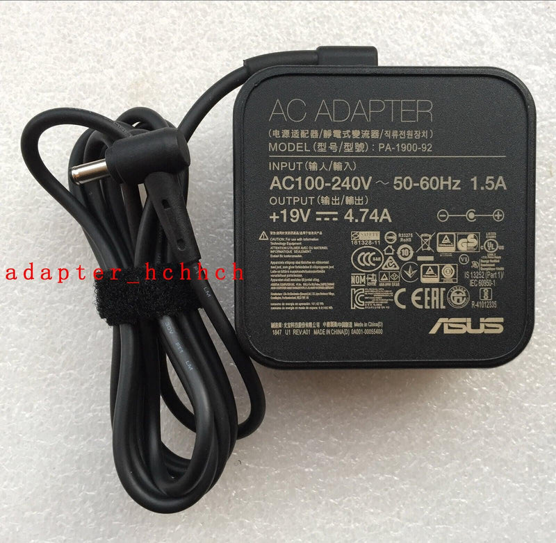 New Original OEM 19V 4.74A AC Adapter&Cord for MSI Modern 15 H B13M-022US Laptop