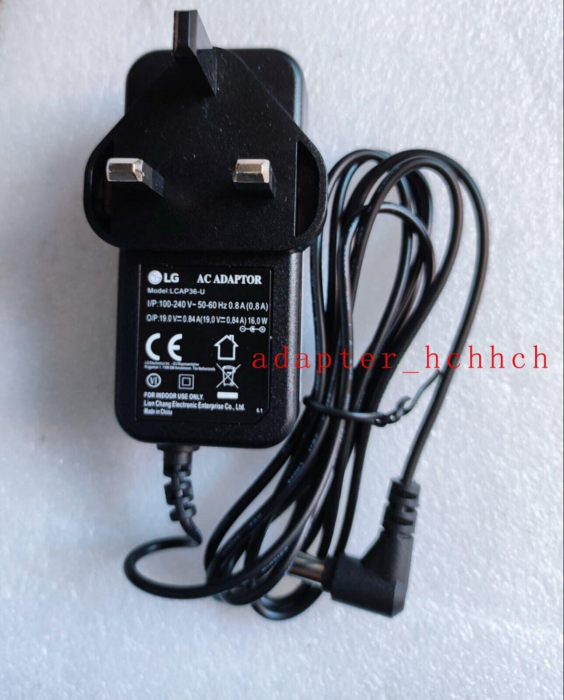 New Original LG 19V 0.84A AC Adapter for LG 22MK430H-B LCAP36-U computer monitor