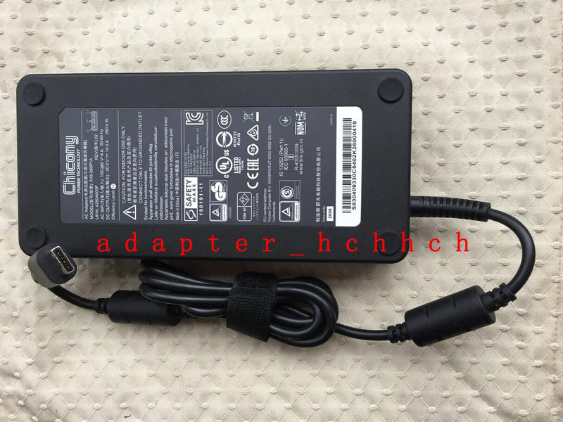 Original MSI GE66 Raider 10SFS/RTX 2070 SUPER A18-280P1A Chicony 280W AC Adapter