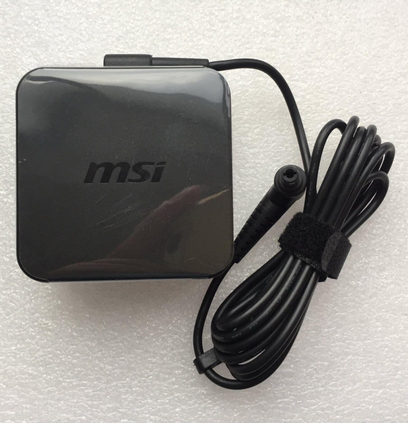 New Original OEM MSI 65W Adapter&Cord for MSI Optix MAG272R 3CA7 Gamin