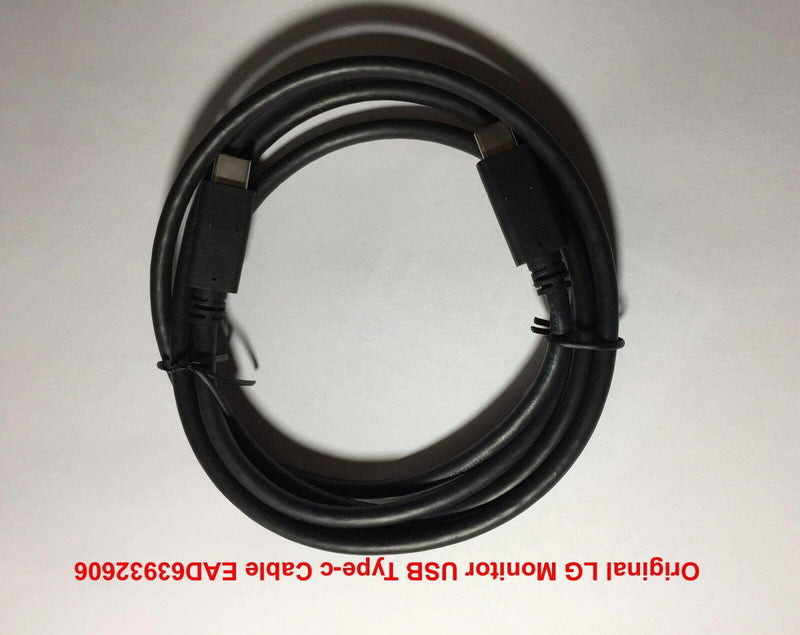 New Original LG EAD63932606 USB-C Cable for LG 34WQ75C-B QHD IPS LCD-LED Monitor