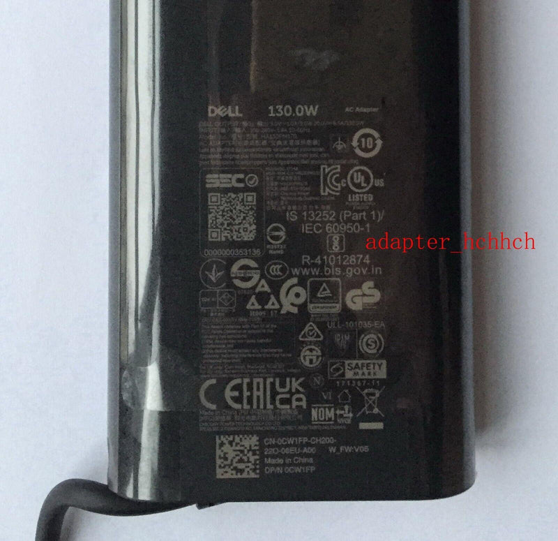 New Original Dell 130W USB-C Adapter fr Dell Latitude 5531 HA130PM170 DA130PM200