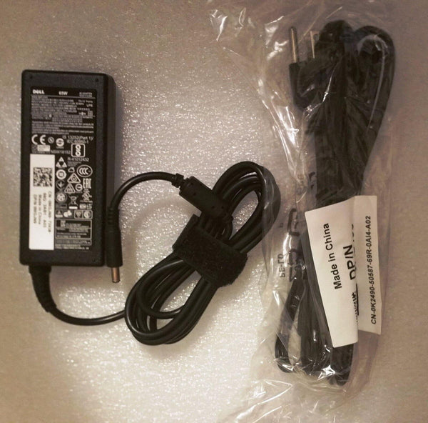 New Original OEM Dell 19.5V 3.34A AC Adapter for Dell Chromebook 13-7310 Laptop