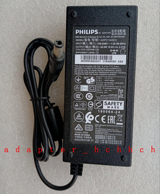 New Original Philips 292E2E UltraWide LCD monitor ADPC1945EX 45W AC Adapter&Cord