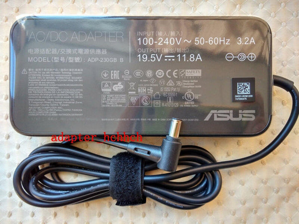 New Original ASUS ADP-230GB B 19.5V 11.8A 6.0mm Pin GM501GS GX501GI Power Supply