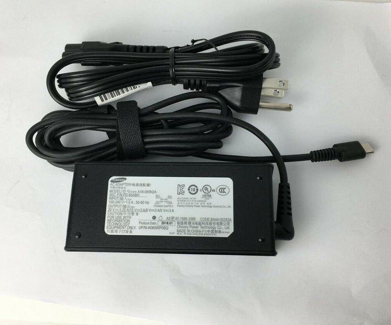 New Original Samsung 9V USB-C Adapter for Galaxy Book Go NP545XLA-KA1TT Notebook