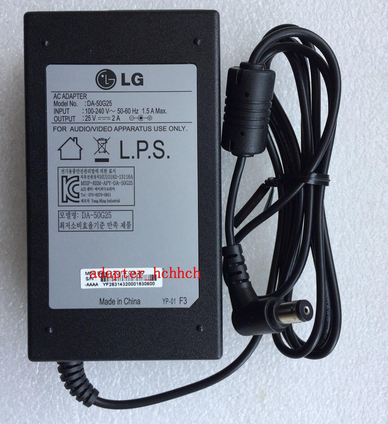 New Original OEM LG 25V 2A Adapter for LG NB4530B,NB3540,NB3730A,NB5530 Soundbar