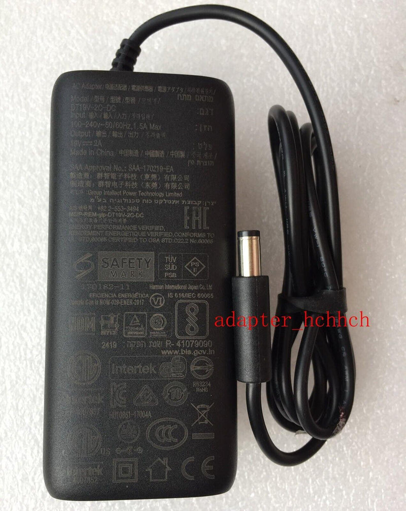 New Original Harman Kardon Onyx Studio 6 Speaker DT19V-2C-DC 19V AC Adapter&Cord