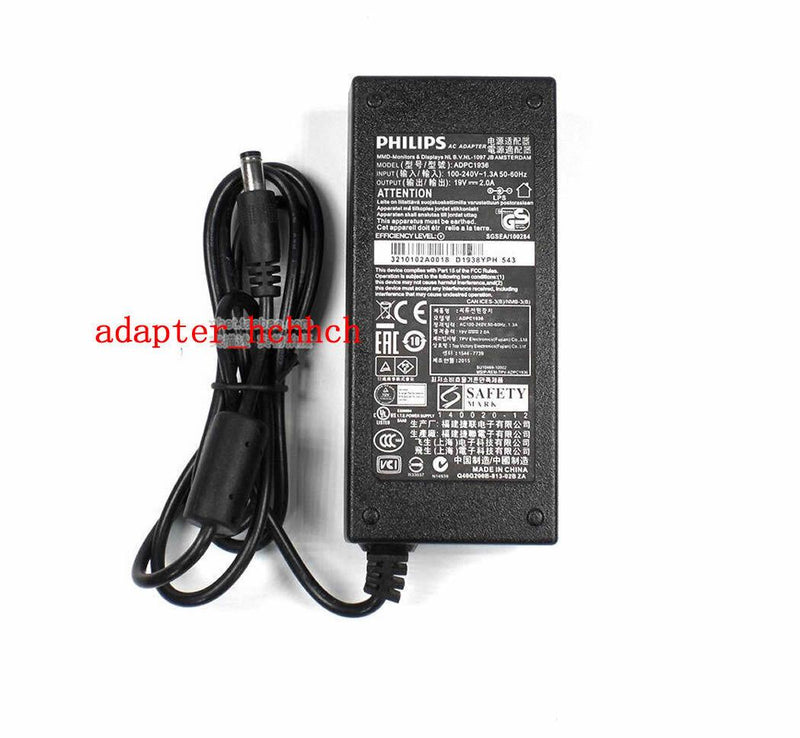 New Original Philips 19V 2A AC Adapter&Cord for Philips 247E6 ADPC1936 monitor