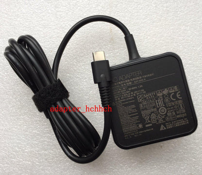 New Original Zebra UZ7-ET85C 2 in 1 Tablet PC ADP-45XE BG 45W USB-C Adapter&Cord