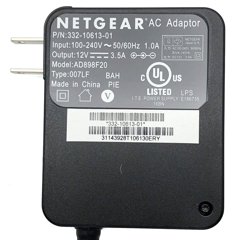 New Original OEM 12V 3.5A Adapter for Synology RT6600AX Tri-Band Wi-Fi 6 Router