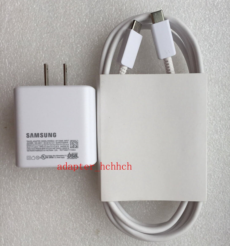 New Original Samsung Galaxy Book4 NP750XGK-KG2US US/EP-TA845 Super Fast Charging