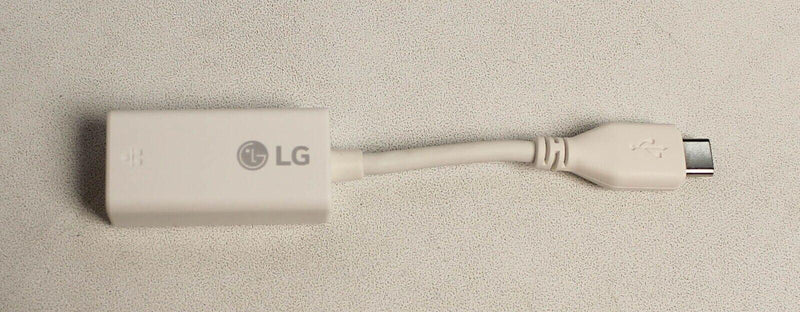 New Original OEM LG EAD64185903 White Assembly Lan Adapter for LG Gram Laptop PC