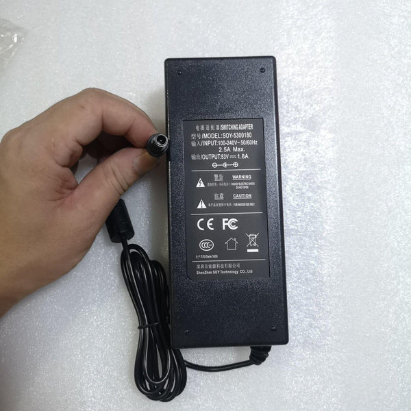 New Original OEM SOY 53V 1.8A AC Adapter&Cord for Amcrest NV4108E-A2 8CH PoE NVR