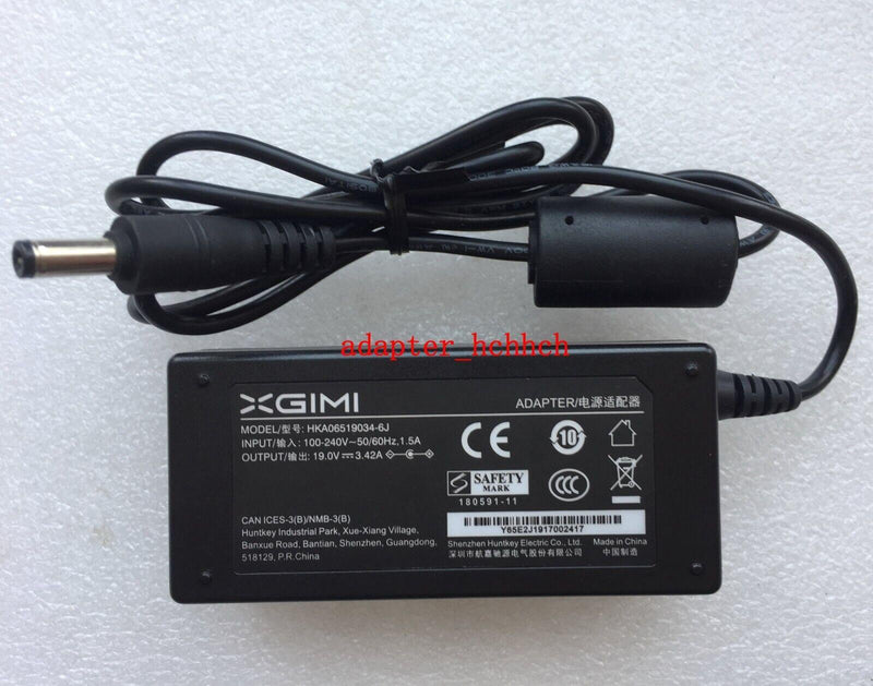 New Original OEM XGIMI 19V 3.42A Adapter for XGIMI MoGo Pro XK13S LED Projector@