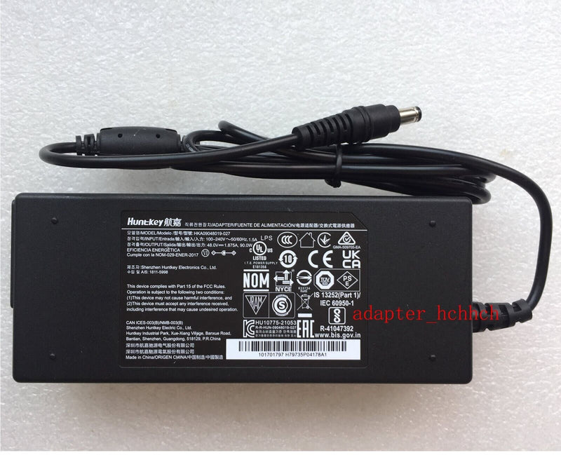 New Original OEM 48V 1.875A Adapter For Hikvision 8CH PoE 4K 8MP NVR eri-k108-P8